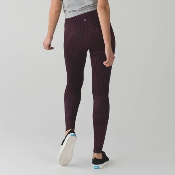 LULULEMON | Wunder Under High Rise Pant Leggings Shifted Horizon Women’s Size 4 - Picture 2 of 15